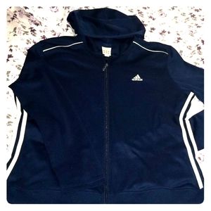 Women's adidas hooded zip up